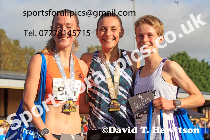 The 2023 Jarrow. 10k Road Race, Monkton.  Photo: David T. Hewitson/Sports for All Pics